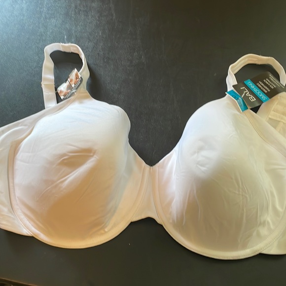 Bali Intimates & Sleepwear 2 For 2 Bali 44ddd Side Smoothing Minimizing Bra White Poshmark